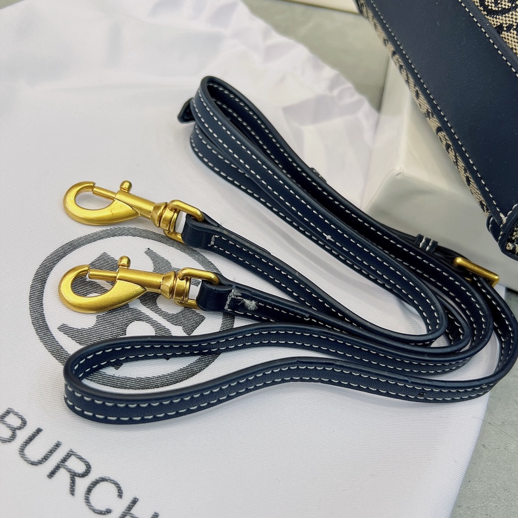 Toryburch Mini T Monogram Tote 2 Màu