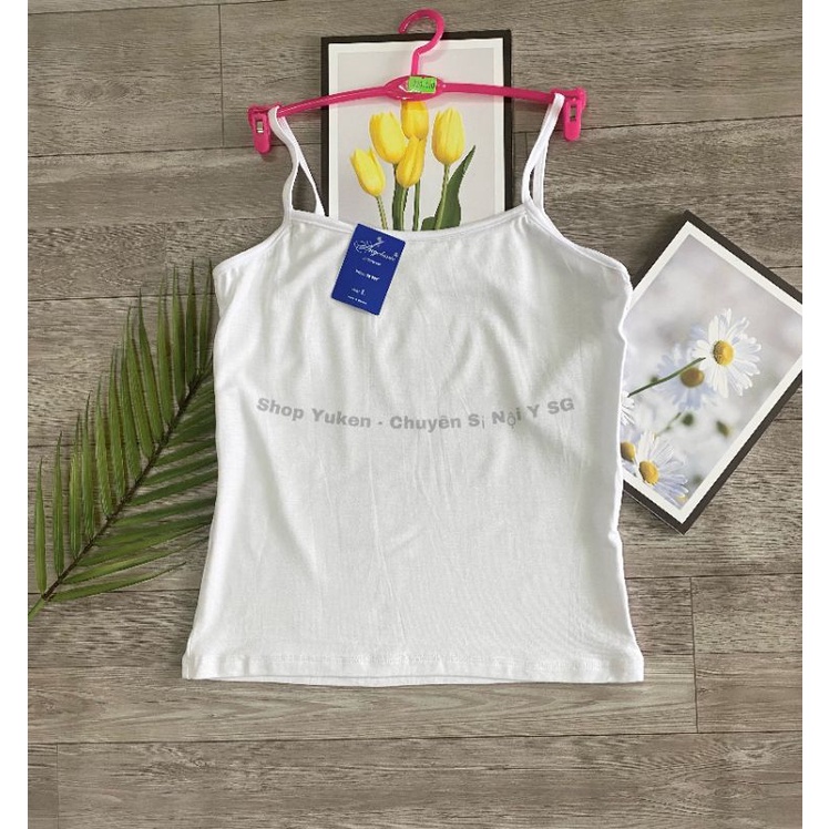 💟Áo Lót Nữ💟Cotton Dáng Dài-Áo Lá 2 Dây Mềm Mát Nhẹ Nhàng