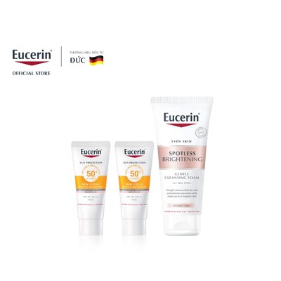 [HB Gift] Bộ làm sạch & bảo vệ da toàn diện Eucerin Spotless Brightening