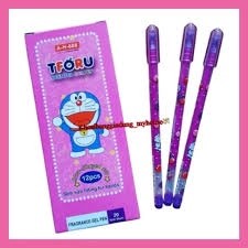 Bút gel tím tforu hình doraemon ah888