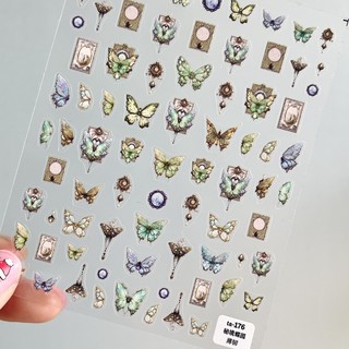 sticker lụa 5d mẫu mới dán móng tay nail ta176