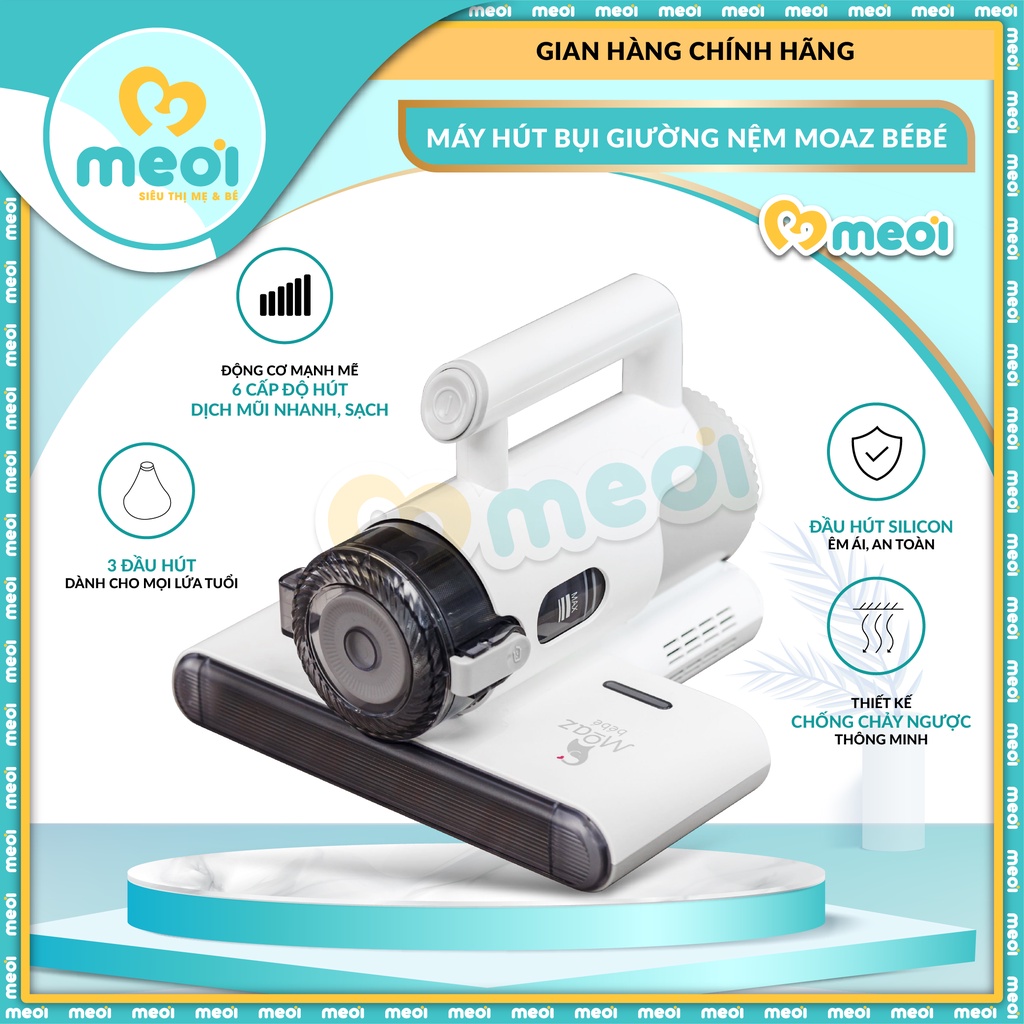 MÁY HÚT BỤI GIƯỜNG NỆM MOAZ BÉBÉ MB037 - CHÍNH HÃNG