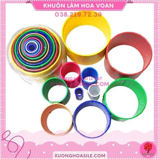 Bộ khuôn làm hoa voan, khuôn làm hoa handmade