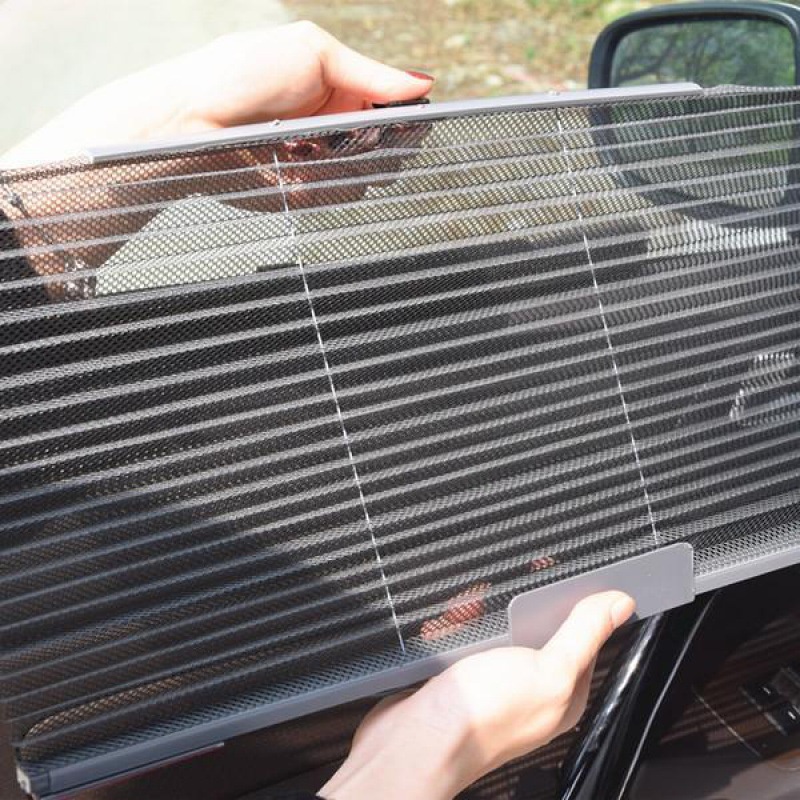 Bộ 4 rèm che nắng thông minh trên xe hơi, tự động lên xuống theo kính - LAKADO