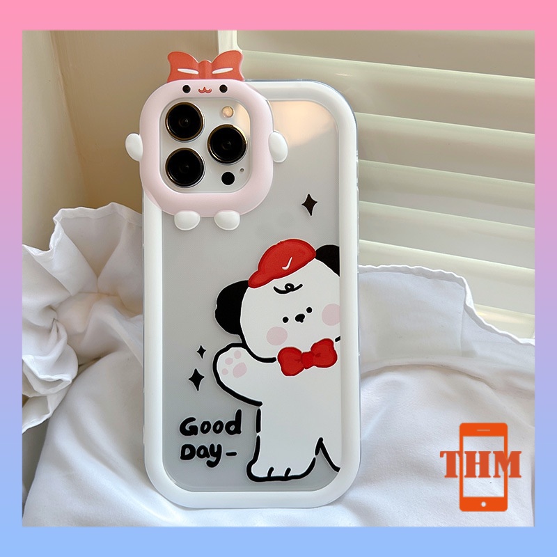 Ốp lưng iphone Gấu hoạt hình hình quái vật nhỏ Cho Iphone 6 / 6S / 6splus / se / 7 / 7plus / 8 / 8plus / X / xs / xsmax / 11 / 12 / 13 / 14 / Plus / Pro / Pro Max-6005