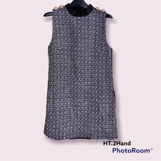 đầm dạ tweed