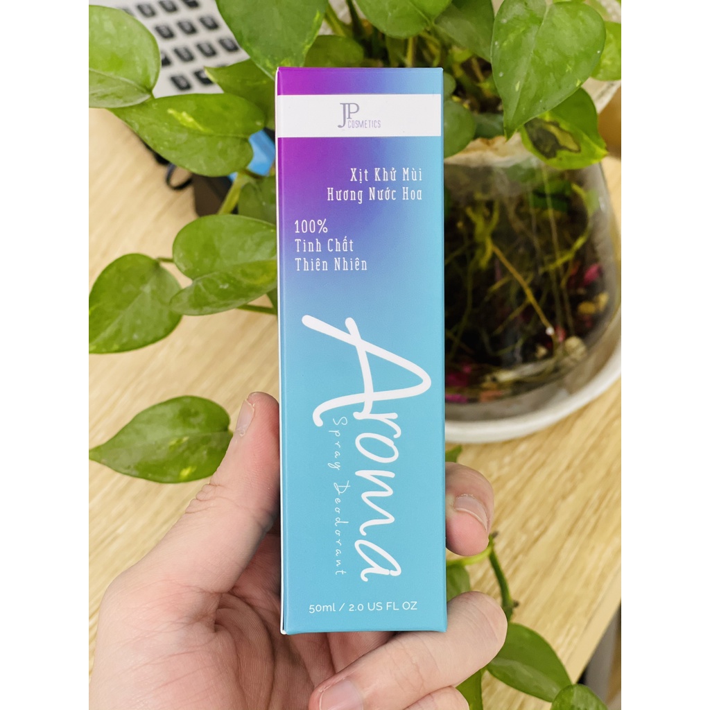 Xịt Khử Mùi Hôi Nách AROMA JP Cosmetic | Net 50 ml