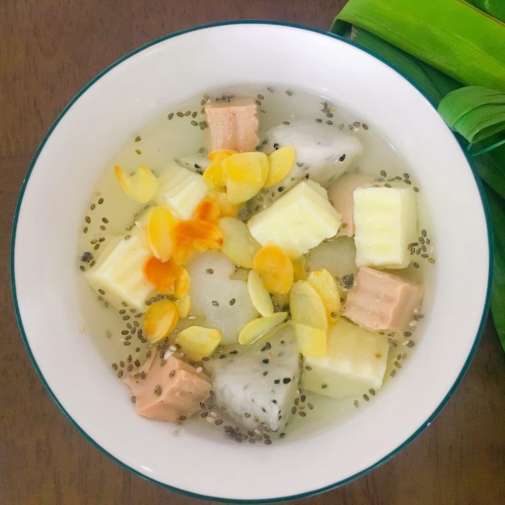 Set Chè Khúc Bạch EatMe - Set Nguyên Liệu Nấu Chè Khúc Bạch 15 20 Chén