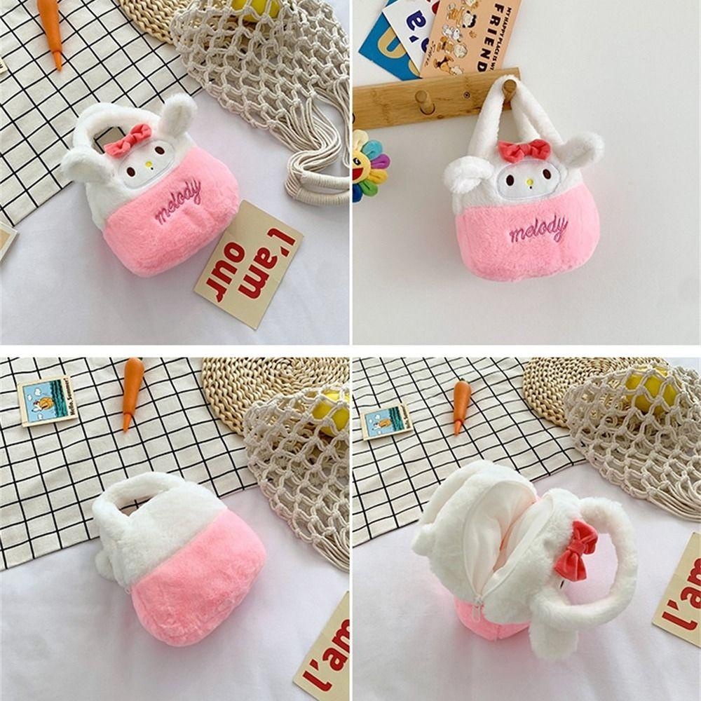 Túi Đeo Chéo Đựng Tiền Xu Hình Thú Nhồi Bông Mini Đáng Yêu