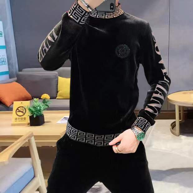 Áo Thun DàI Tay Cổ Cao ThờI Trang Thu Đông Cho Nam