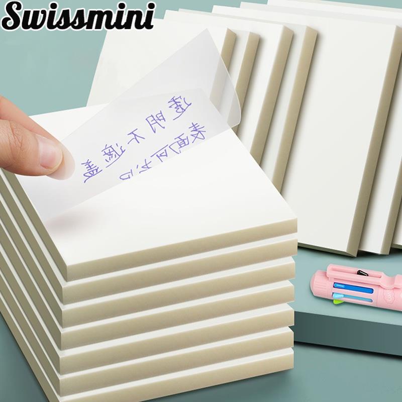 Giấy note copy DecorMe giấy note trong suốt tàng hình giấy ghi chú nhiều màu không thấm nước phụ kiện văn phòng phẩm