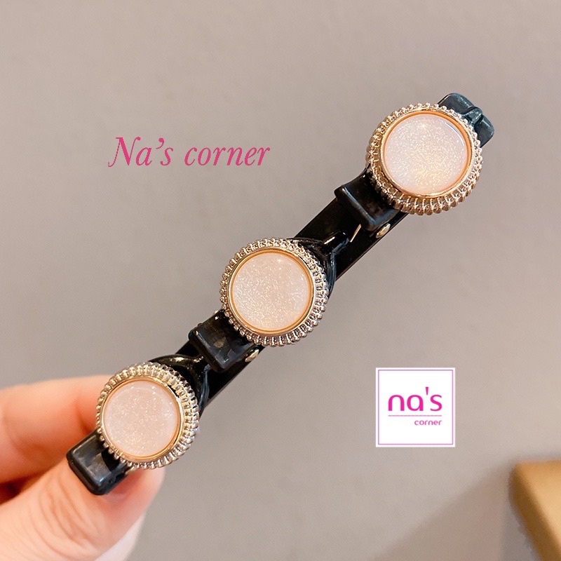 Kẹp Tóc Nơ Vải Nhung ,Bện Tóc Mái Phong Cách Hàn Quốc Xinh Xắn Dễ Thương Dành Cho Bé Gái