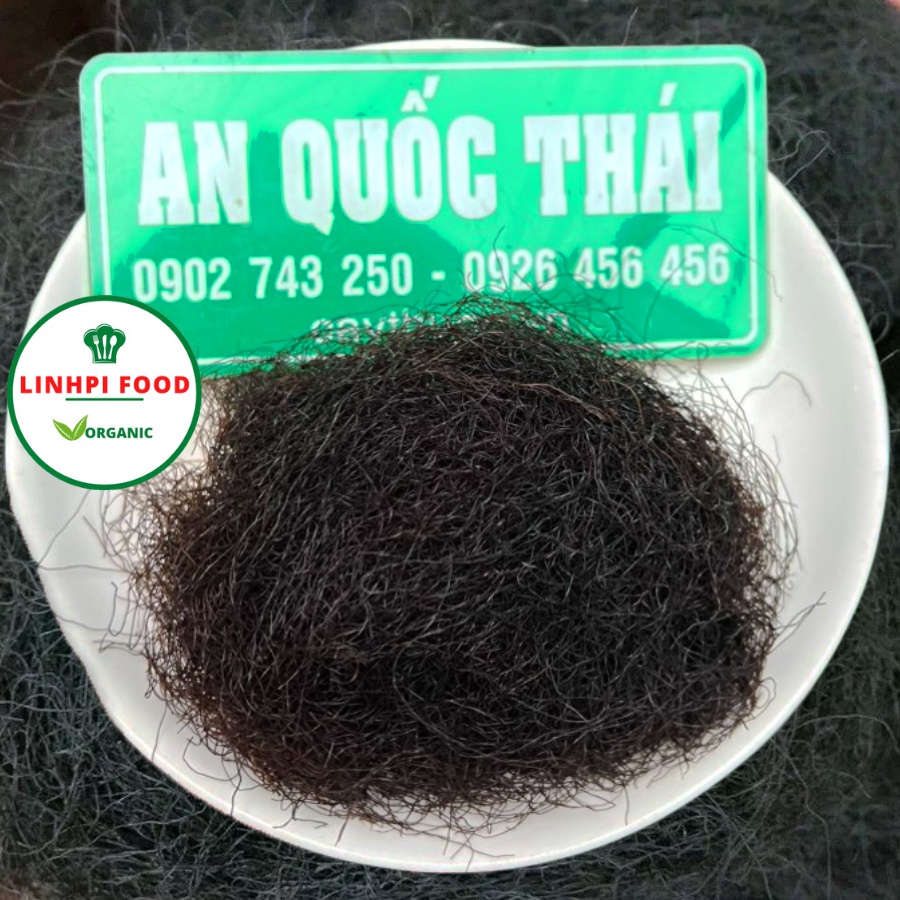 Rong Tóc Tiên Nấu Súp Loại Ngon 100g (Hàng Mới, Sạch Sẽ), Rong Mái Chèo Nước Ngọt Làm Gỏi, Xào Chay, Tóc Tiên Khô Loại 1