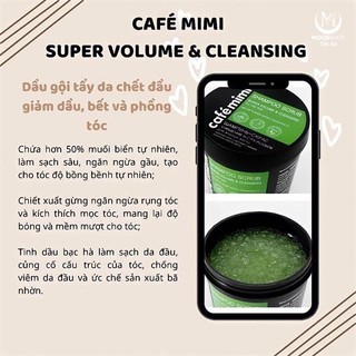 Tẩy Tế Bào Chết Cho Tóc & Da Đầu CAFÉ MIMI
