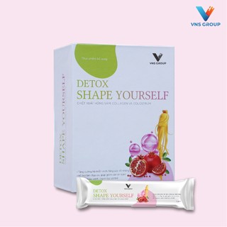Nước uống thải độc Detox Shape Yourself VNS Group thanh lọc cơ thể, hỗ trợ giảm cân hộp 30 gói