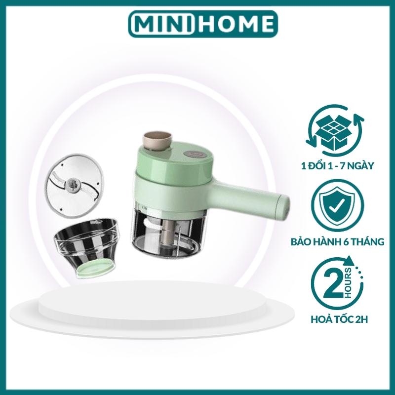 Máy Xay Cắt Thực Phẩm Đa Năng, Máy Cắt Tỏi Ớt Rau Củ Cầm Tay Cao Cấp