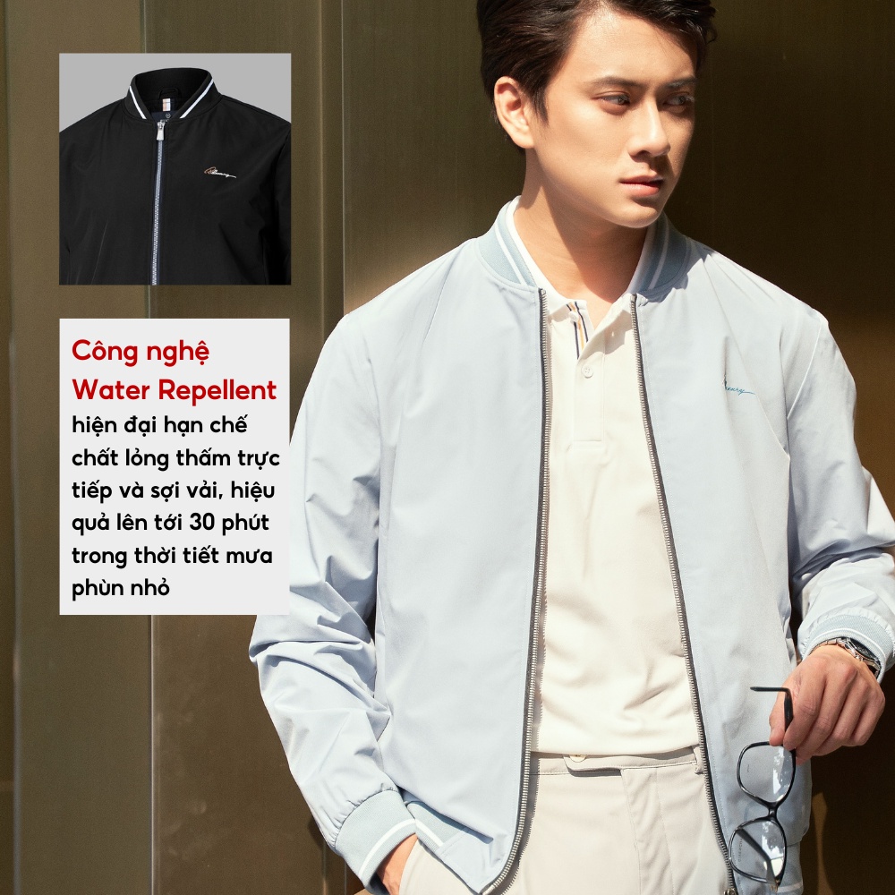 Áo Khoác Gió Nam, Bomber Nam Biluxury Áo Khoác Dù 2 Lớp 6AG2T007