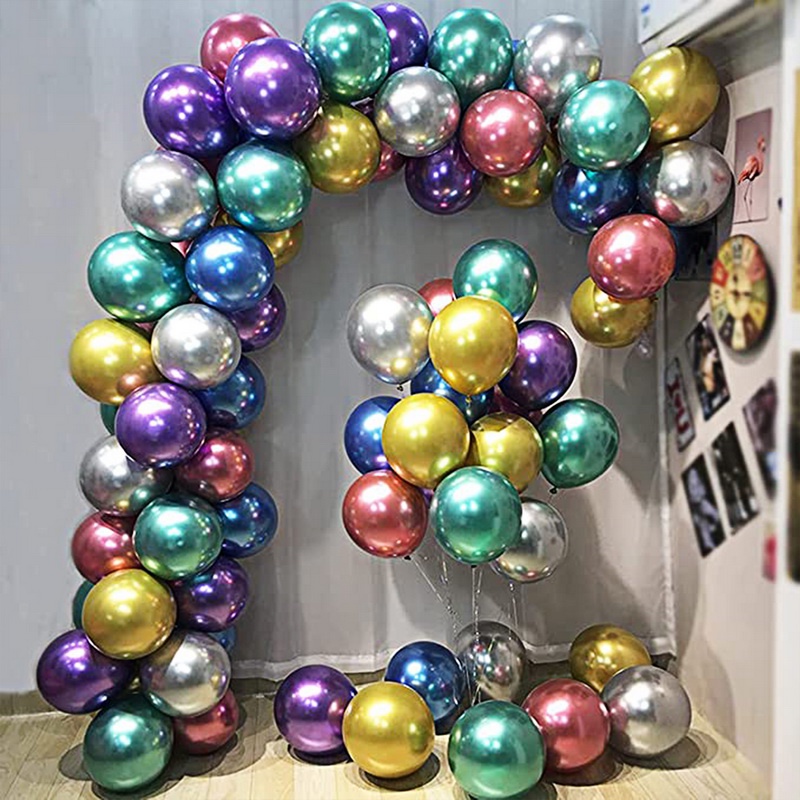 Set 10 Bong Bóng 10 &quot;Trang Trí Tiệc