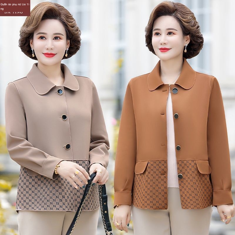 Áo thu cho mẹ 45-50 tuổi, áo thu cho phụ nữ trung niên xuân thu