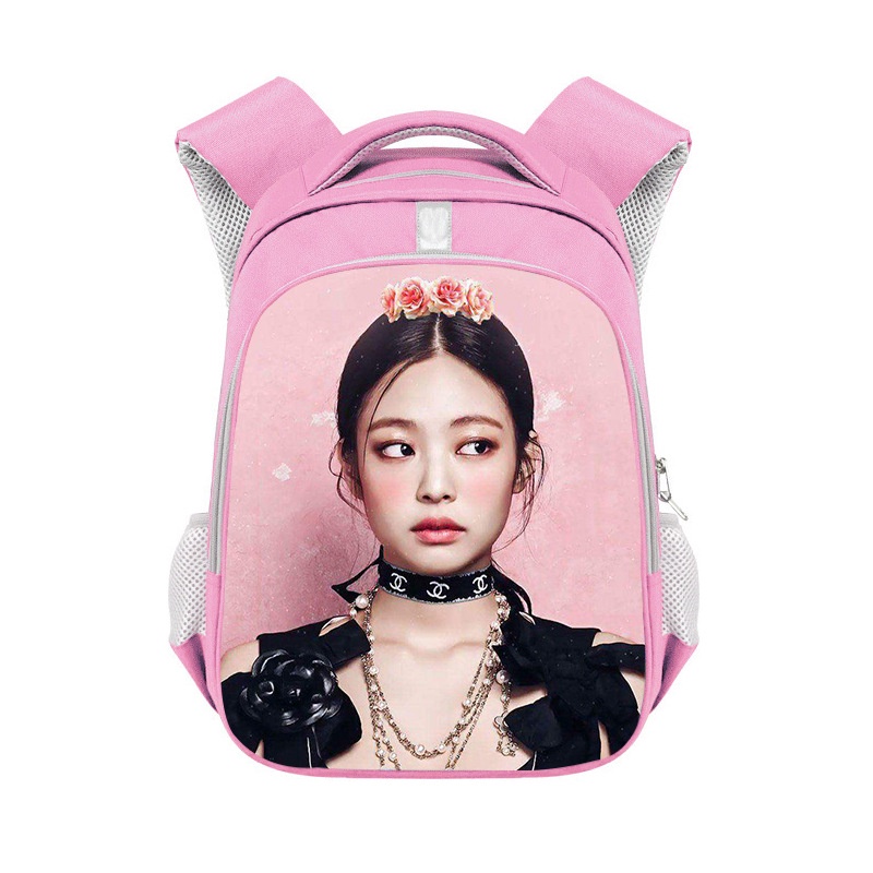 Balo Đi Học Cỡ Lớn Thoáng Khí Đa Năng In Hình BLACKPINK Thời Trang Cho Nữ