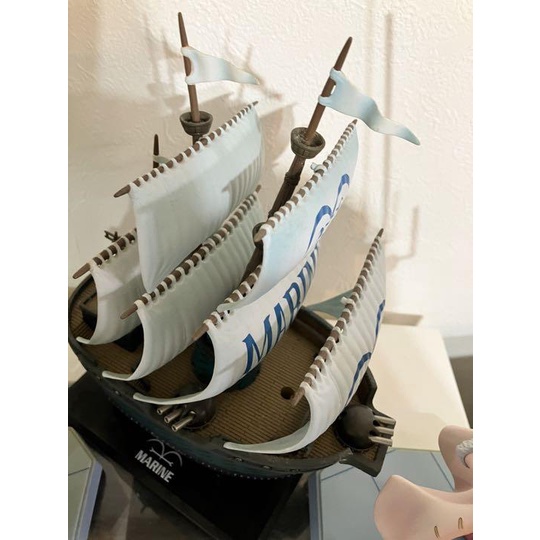 Mô hình One Piece chính hãng - Navy - Marine Ship Ichiban Kuji