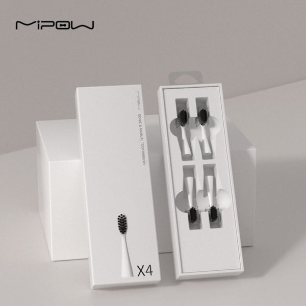 BỘ 4 ĐẦU BÀN CHẢI MIPOW (USA) I3-PLUS ULTRASONIC TOOTHBRUSH TRAVEL EDITION CI-900-TZ