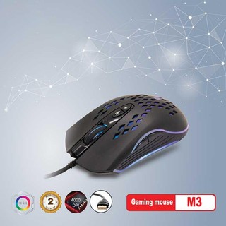 Chuột VSP Tech Giza M3 Matrix RGB Gaming (Đen)