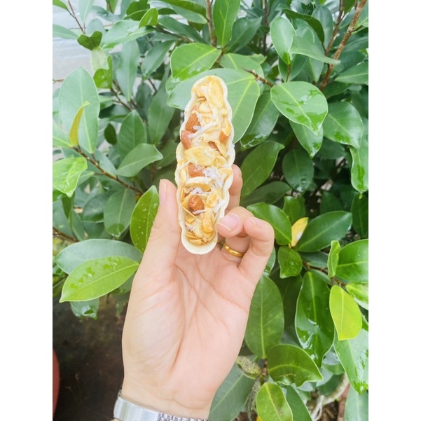 Bánh thuyền hạnh nhân hạt và lát mix dừa 250g 15-17c