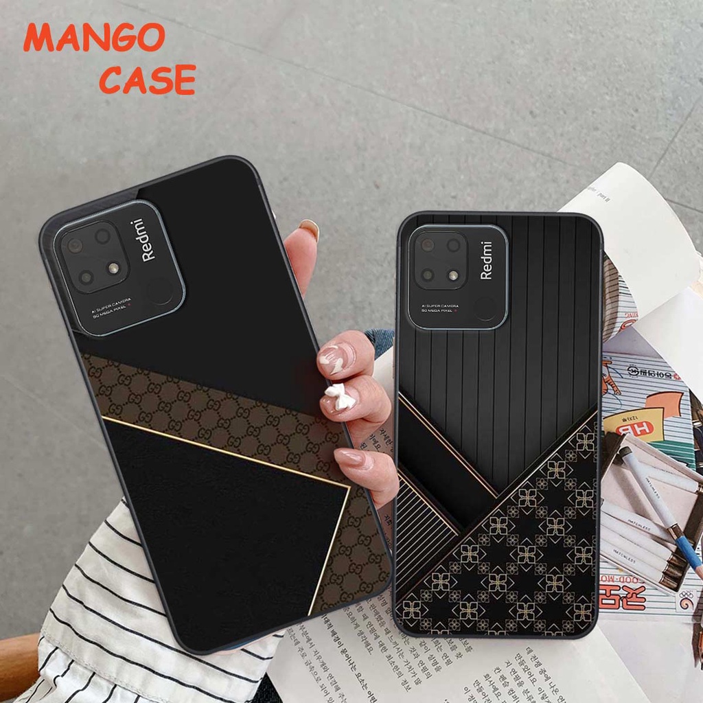 Ốp lưng Xiaomi Redmi 10C hình họa tiết thương hiệu thời trang cao cấp