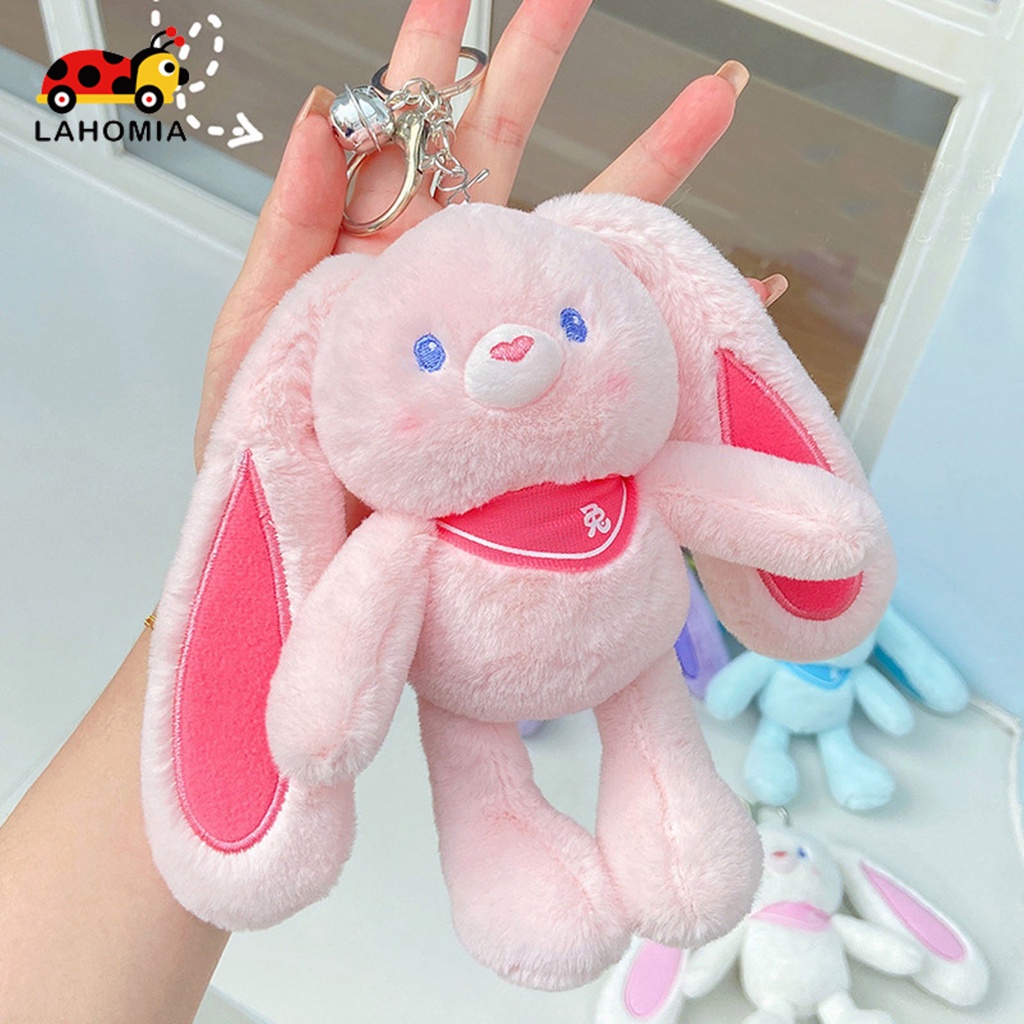 LAHOMIA Đồ chơi búp bê nhồi bông kiểu thỏ hoạt hình đáng yêu trang trí tiệc sinh nhật lễ tình nhân dành cho nữ