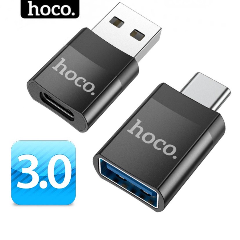 Đầu chuyển đổi usb sang type c 3.0 HOCO - jack otg từ typec sang usb cho máy tính bảng điện thoại | BigBuy360 - bigbuy360.vn