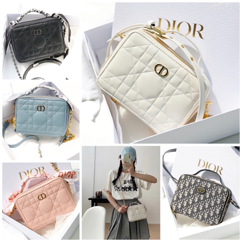 Túi Di/or VANITY sz 18 đủ 5 màu fullbox 2 lớp