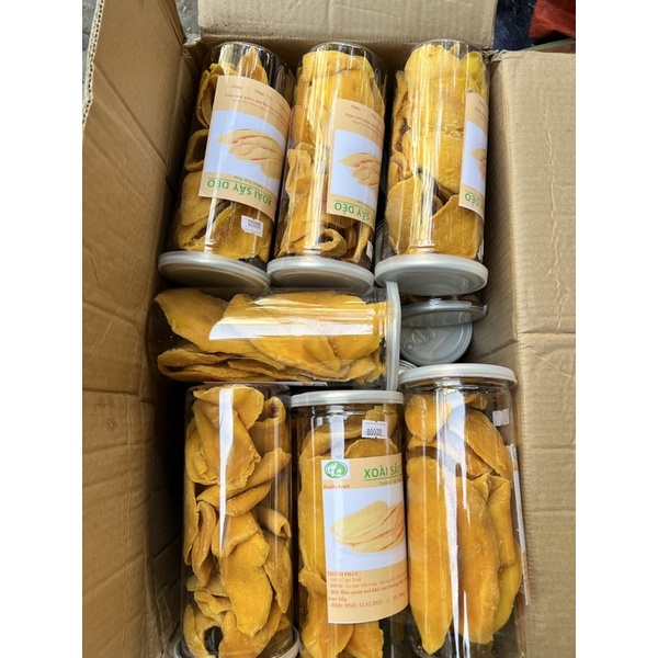 Xoài sấy dẻo loại 1 hộp 500g