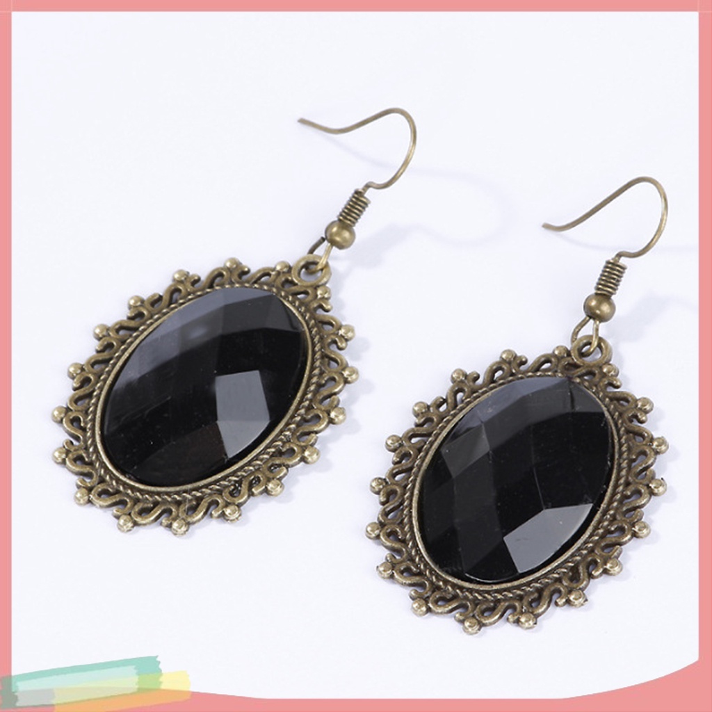 Bộ Trang Sức Ren Hoa Đính Đá Quý Nhân Tạo Thời Trang Dành Cho Nữ