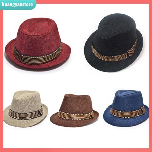 HY/ Mũ phớt nhiều màu xinh xắn dành cho bé trai