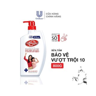 (HCM) Sữa tắm Lifebuoy bảo vệ vượt trội chai 800g