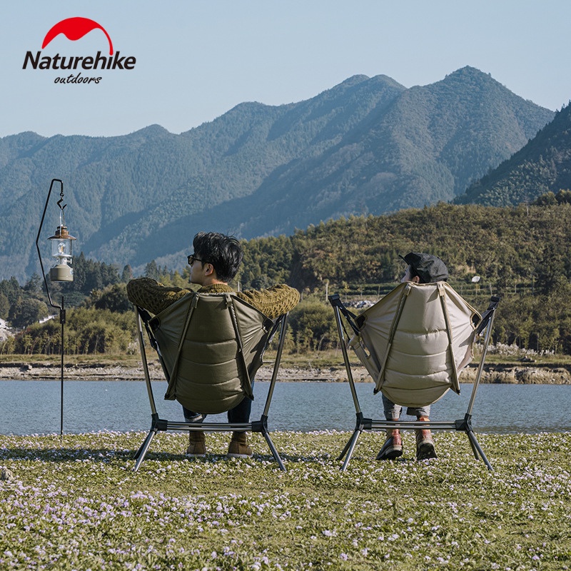 GHẾ BẬP BÊNH GẤP GỌN CẮM TRẠI DÃ NGOẠI NATUREHIKE NH21JJ004