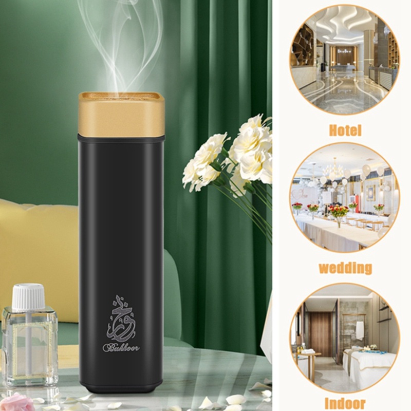 Set 2 Đế Đốt Trầm Hương Bằng Điện Mini Cổng Cắm USB Dùng Trang Trí Nhà Cửa Phong Cách Hồi Giáo