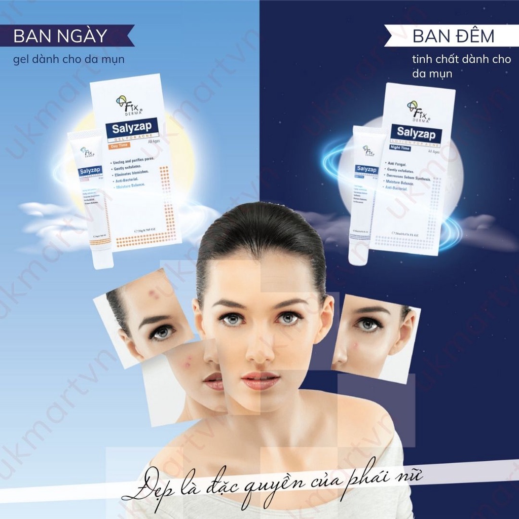Gel Chấm Mụn FixDerma Salyzap Gel For Acne 20g