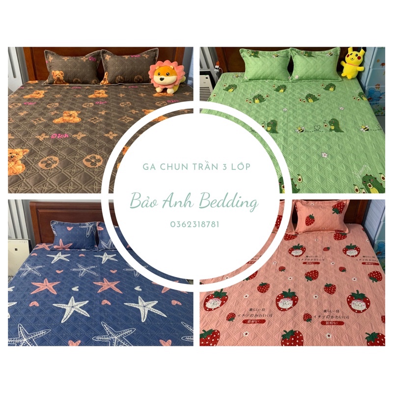 Ga chun lẻ trần bông dày dặn - kích thước m6/2m , m8/2m , 2m/2m2