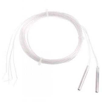 Set 2 dây cảm biến nhiệt độ Pt100 3mm X 20mm Rtd - 40~400 độ dài 1m 2m 5m