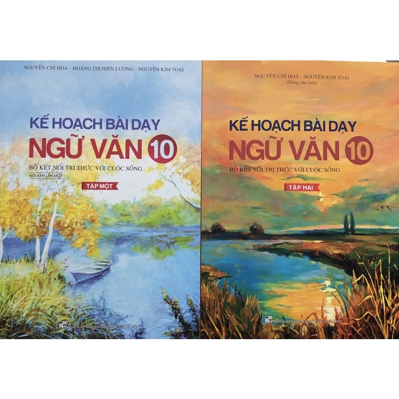 Sách - Kế hoạch bài dạy Ngữ Văn 10 (Tập 1 + Tập 2)Bộ Kết nối tri thức với cuộc sống