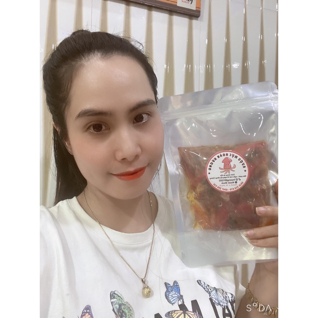 Mực Sốt Me Loại 300 Gram - Mực Hoàn Hương
