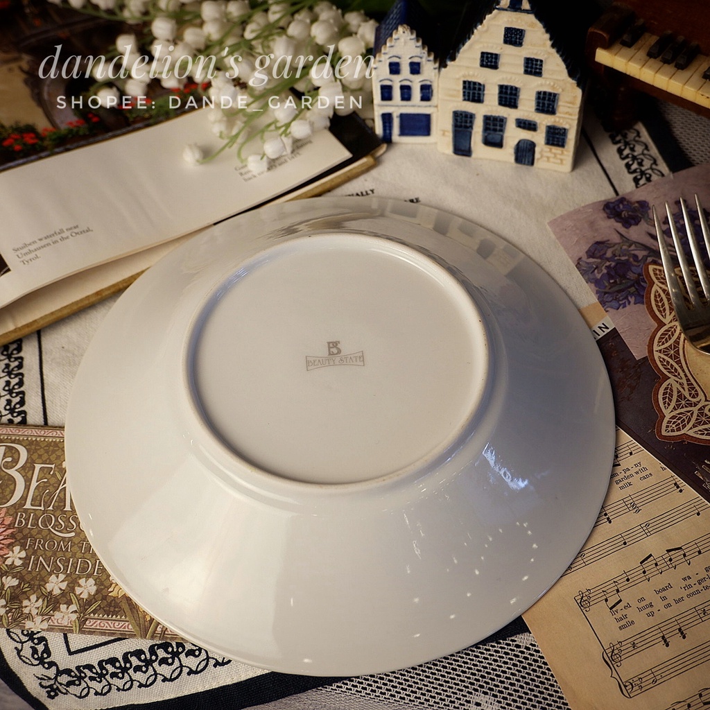 Dĩa lòng sâu vintage cây chanh