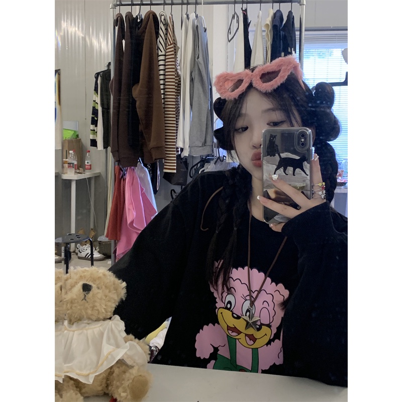 NRVP Áo Thun Nữ Dài Tay 100% Cotton Phong Cách Hàn Quốc Thời Trang Mới 2023