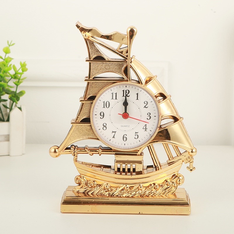 Đồng Hồ Để Bàn Chạy êm ru, Thời Trang-Đồng Hồ Decor Trang Trí Bàn Làm Việc