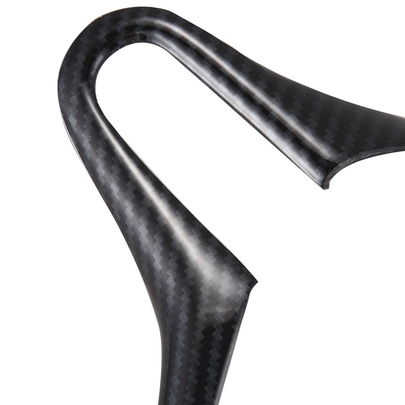 Ô tô ABS Phong cách sợi Carbon bên trong Bọc vô lăng Khung trang trí Phù hợp cho Honda Civic 8Th FD2 2006-2011