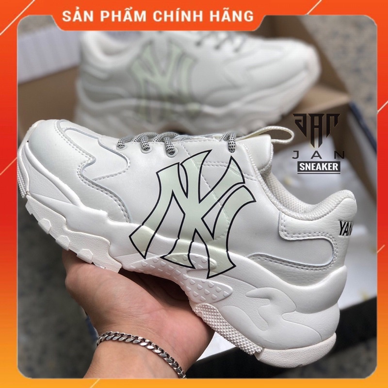 Giày MLB Bigball Chunky NY Trắng Chính hãng