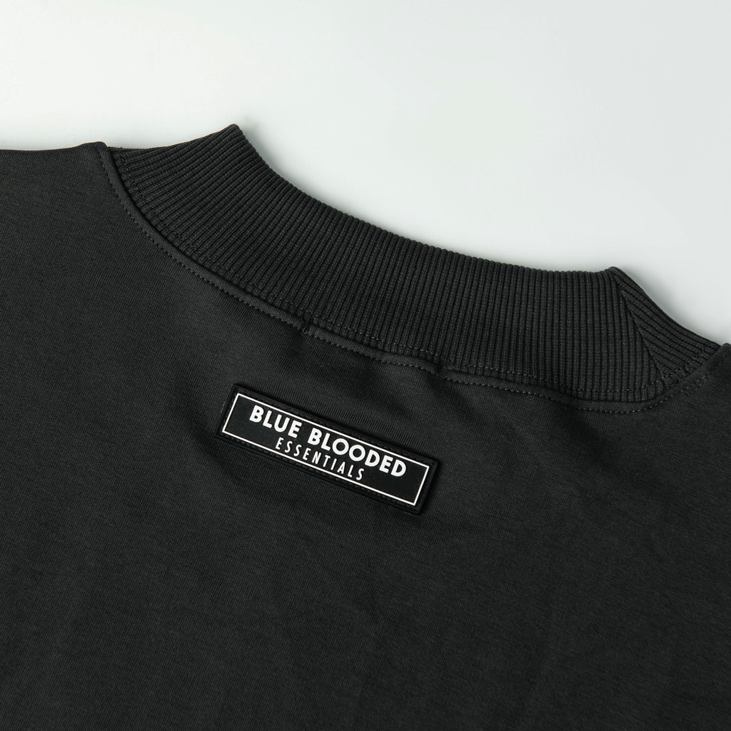 Áo sweater nỉ form rộng Unisex nam nữ kiểu Essentials dáng Basic Local brand Blue Blooded