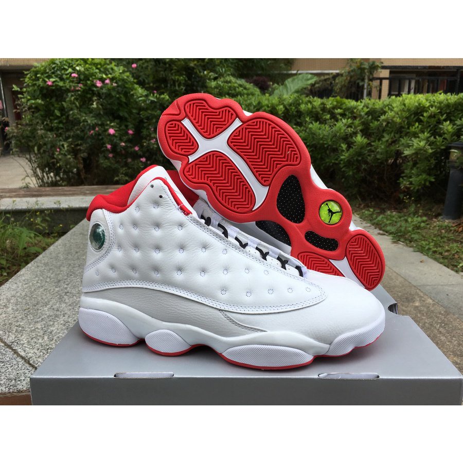Hàng Có Sẵn Giày Bóng Rổ Nk Air Jordan 13 Alternate Màu Trắng / Bạc 414571Linh Kiện Điện Tử 1Eoggg 103-103 1Eogg